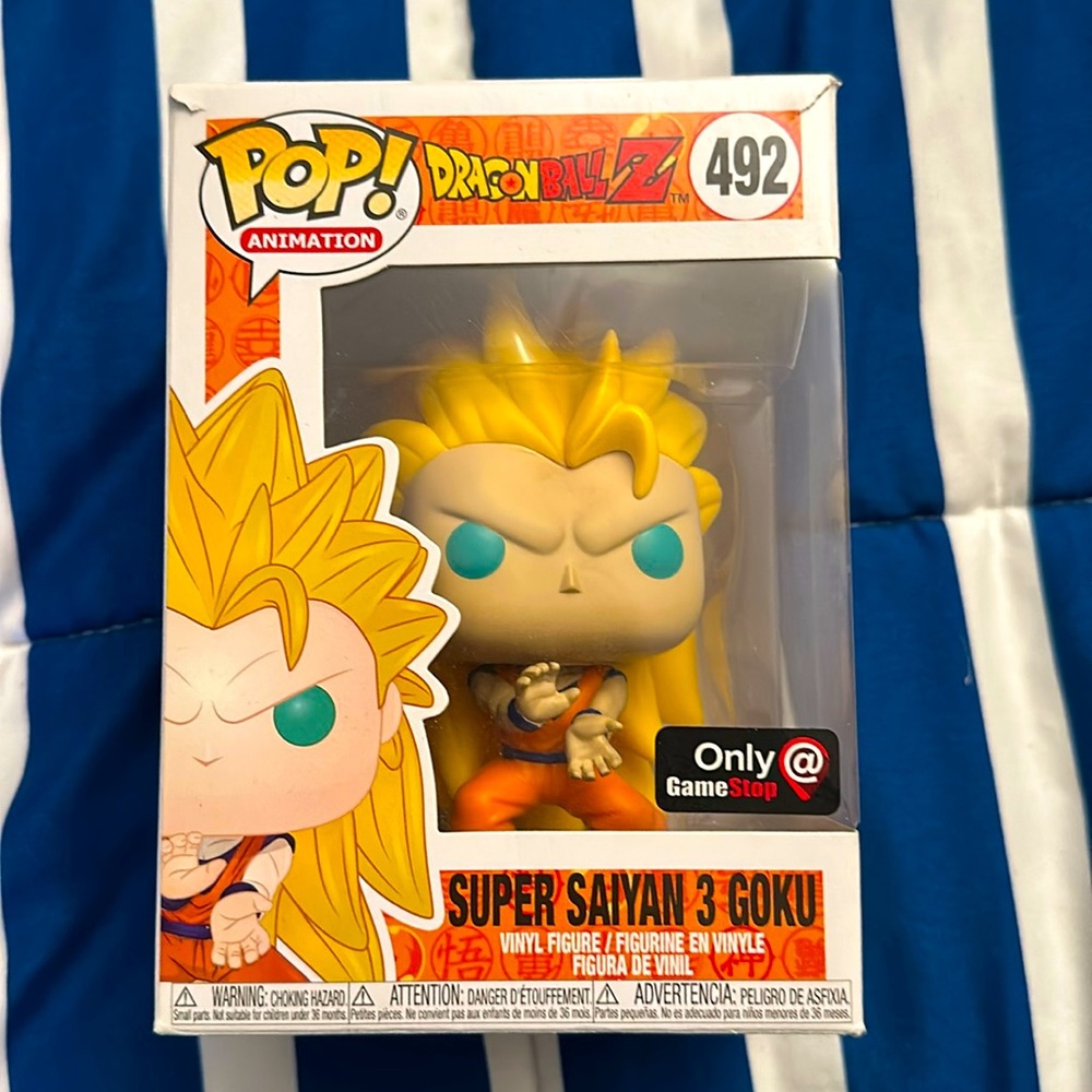 Dragon Ball Z Funko Pop Super Saiyan 3 Goku #492